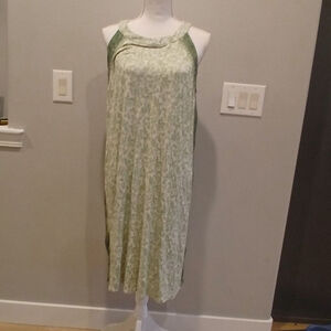 J. Jill large summer dress with pockets green
